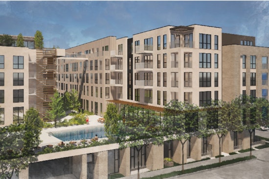 San Mateo Greenlights 181-Unit Caltrain-Side Complex As Parking Fears Rev Up