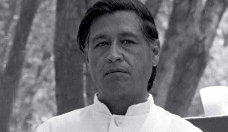 Santa Ana College Covers César Chávez Mural, Removes Plaques