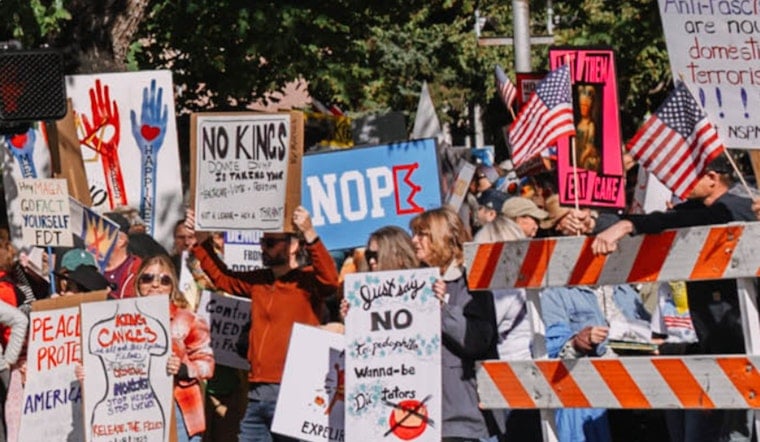 Santa Monica No Kings Rally at Palisades Park Saturday