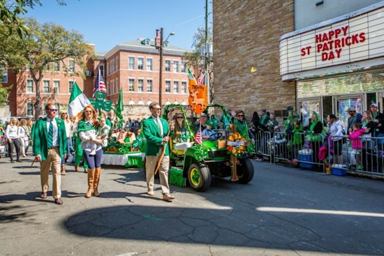 Savannah Turns Sea Of Green As St. Pat's Parade Takes Over Downtown