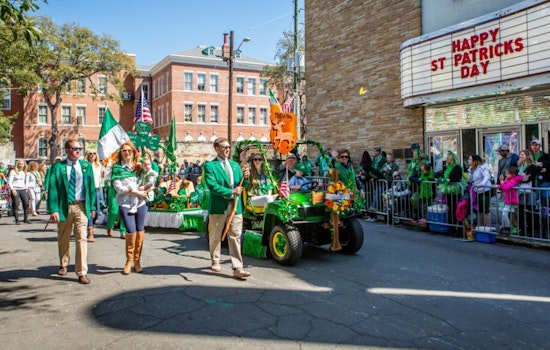 Savannah Turns Sea Of Green As St. Pat's Parade Takes Over Downtown