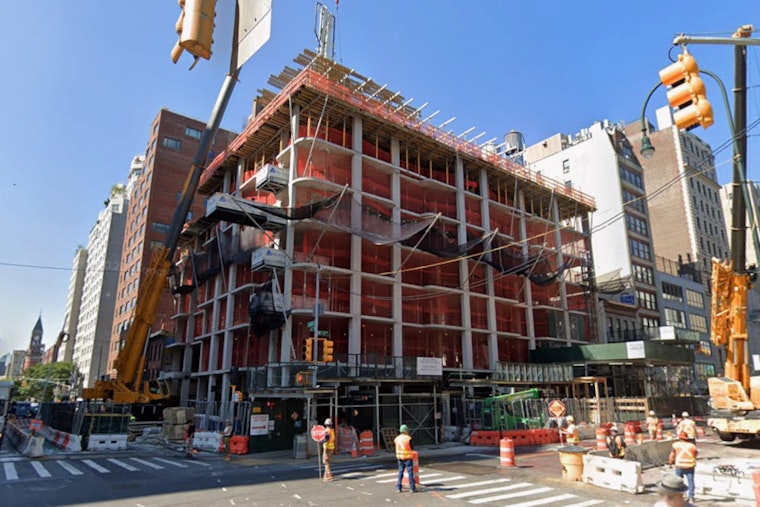 Scaffolds Down As Village West Condo Nears Sixth Avenue Debut