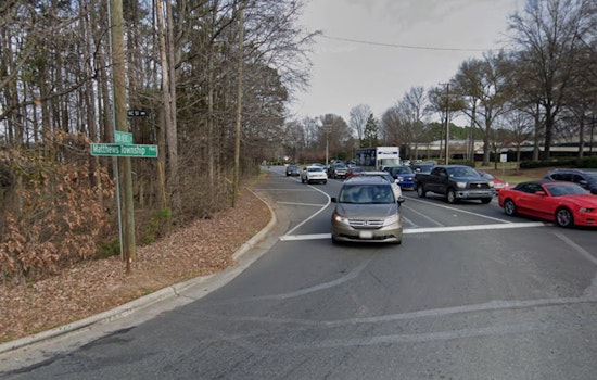 School Bus Smashup Snarls Traffic On Matthews Township Parkway