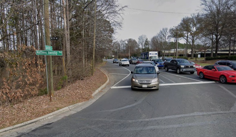 School Bus Smashup Snarls Traffic On Matthews Township Parkway