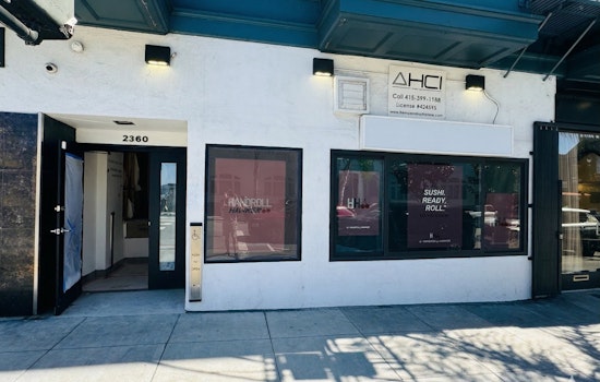 SCOOP: Another Handroll Bar Is Coming to Polk Street, Steps From Saru