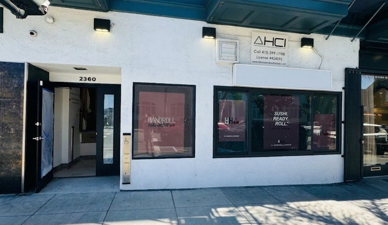 SCOOP: Another Handroll Bar Is Coming to Polk Street, Steps From Saru
