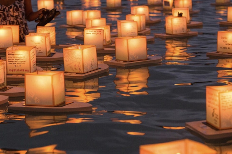 Sea of Souls Shinnyo Lanterns to Flood Ala Moana Beach on Memorial Day