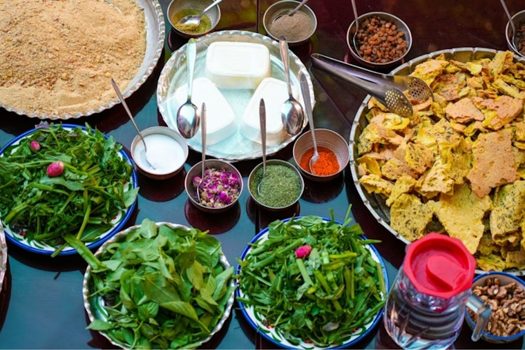 Secret Lemon Grove Gazebo Serves Up Seven-Course Egyptian Feast