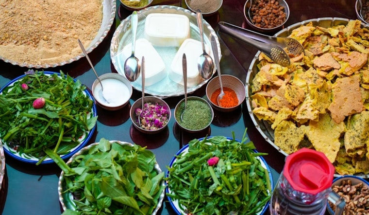 Secret Lemon Grove Gazebo Serves Up Seven-Course Egyptian Feast