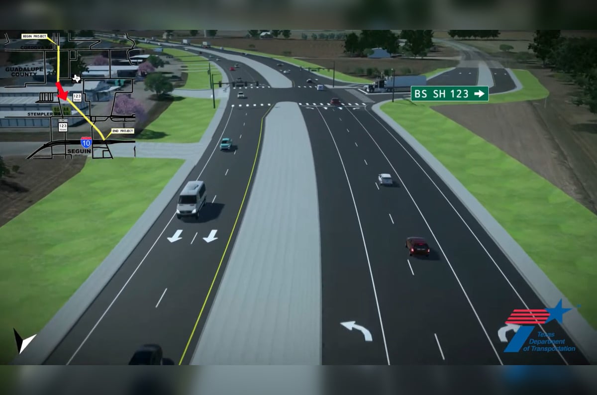 Sh Environment. All Seguin SH 123 Widening Plan: $47M Project, Timeline