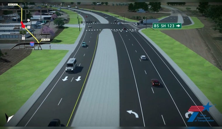 Seguin's SH 123 Lifeline Set For $47M Gridlock-Busting Overhaul