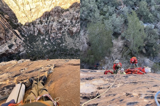 Seven-Hour Cliff Drama as Vegas Climber Hauled Off Mummy Mountain