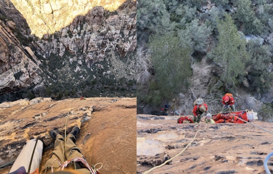 Seven-Hour Cliff Drama as Vegas Climber Hauled Off Mummy Mountain