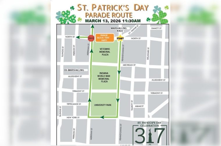 Shamrocks And Street Closures: St. Patrick’s Parade Takes Over Downtown Indy