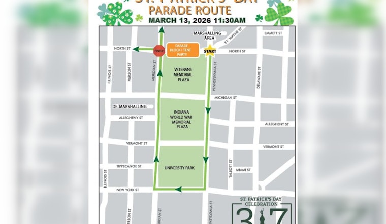 Shamrocks And Street Closures: St. Patrick’s Parade Takes Over Downtown Indy