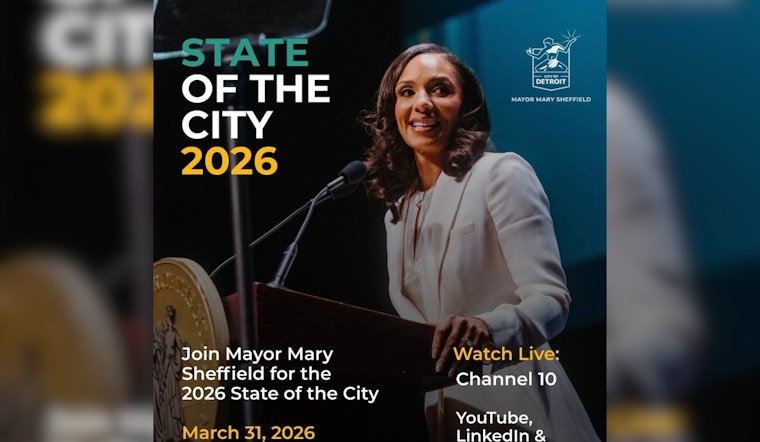 Sheffield Bets First Big Speech on Detroit's Block-by-Block Comeback