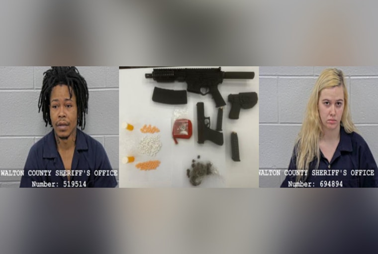 Shots Ring Out As Walton County Deputies Seize Stash, Arrest Two
