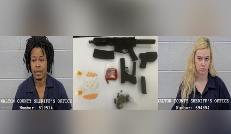 Shots Ring Out As Walton County Deputies Seize Stash, Arrest Two