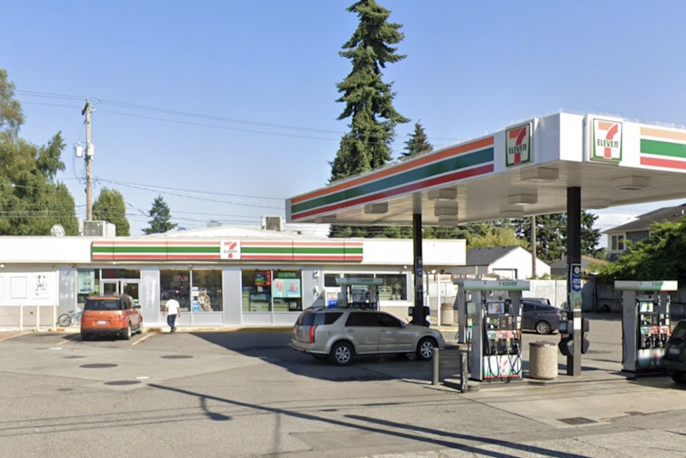 Shots Ring Out At 35th And Barton As Man Pumps Gas At West Seattle 7-Eleven