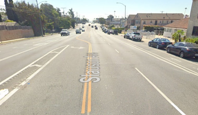Slauson Street Crash Leaves Person Trapped In Hyde Park