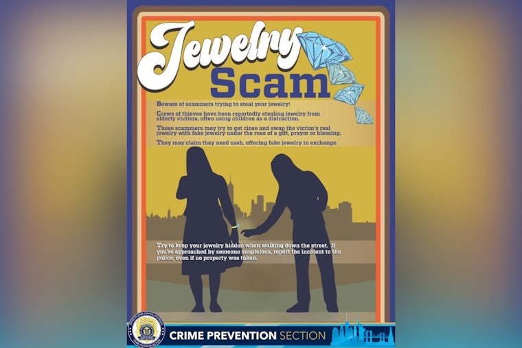 Slick Jewelry Swappers Working Brooklyn Streets, Cops Warn Seniors