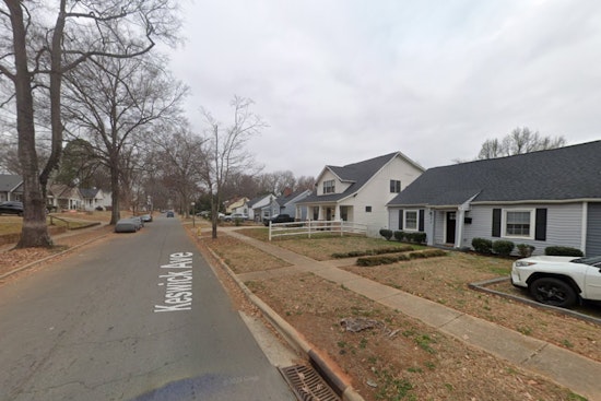 Smoke Pours Over Keswick Avenue As Charlotte Fire Crews Rush In