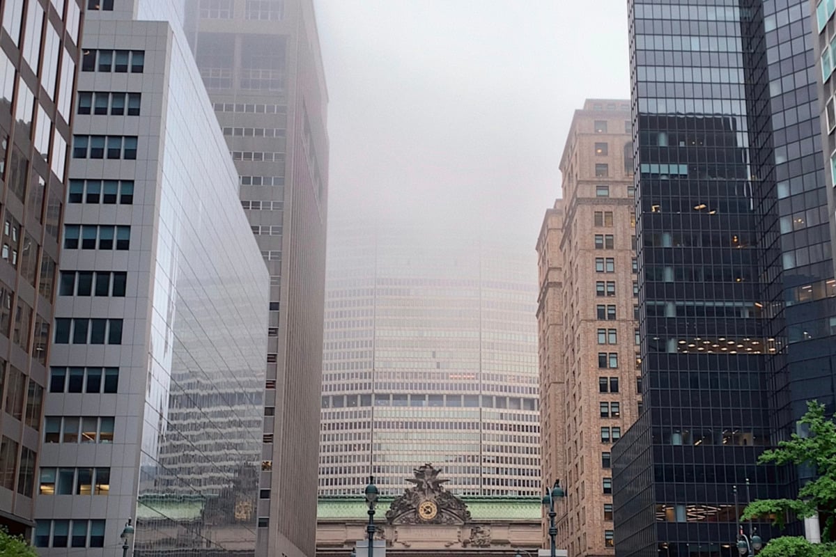 Dense Fog Slows NYC Morning Commute