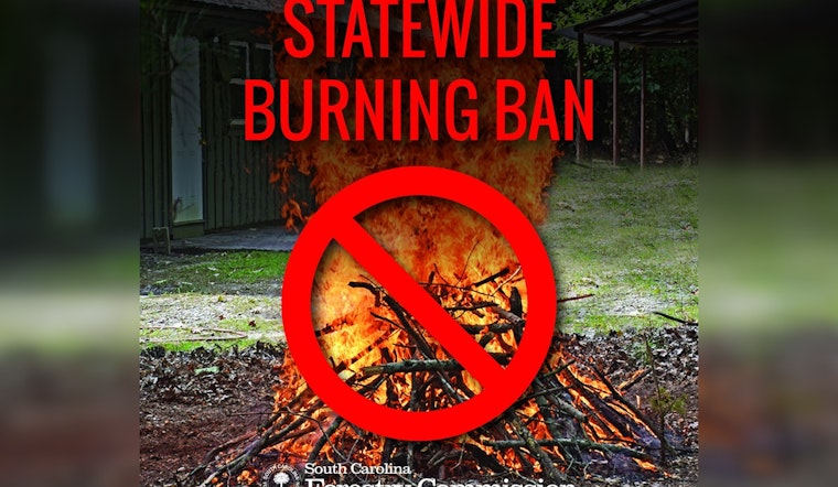 South Carolina On Fire Alert As State Slaps Sweeping Burn Ban On Every County