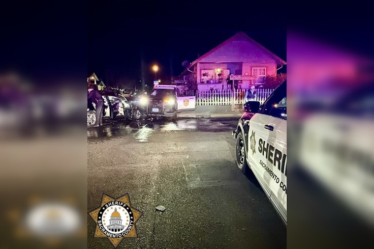 South Sacramento Chase Ends in Fiery Smash, $500K Bail for Local Driver