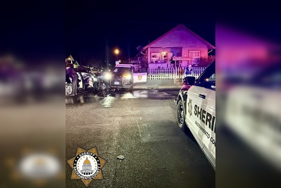 South Sacramento Chase Ends in Fiery Smash, $500K Bail for Local Driver