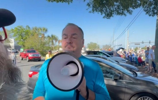 Spring Hill 'No Kings' Rally Boils Over As Hernando Dem Boss Busted On Battery Charge