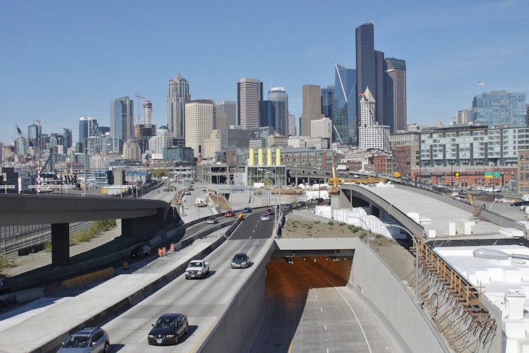 Morning Commute Meltdown As SR 99 Tunnel Slams Shut Under Downtown Seattle