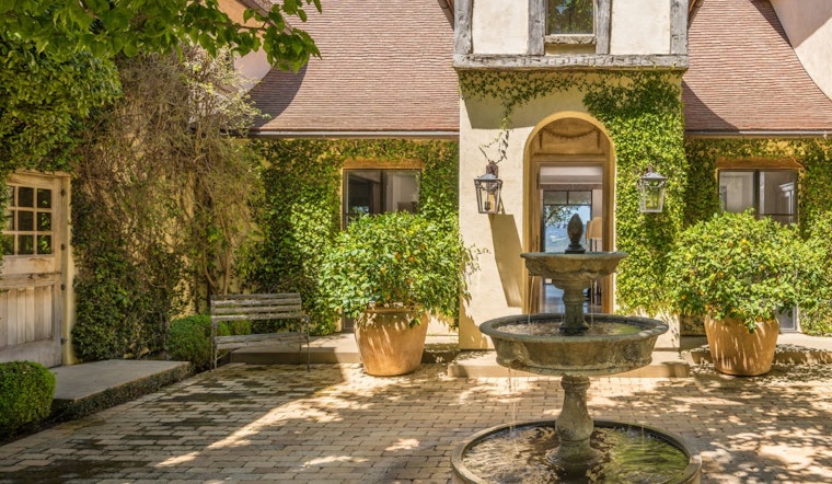 St. Helena Hillside Fantasy Estate Over Lake Hennessey Lists For $18.5 Million