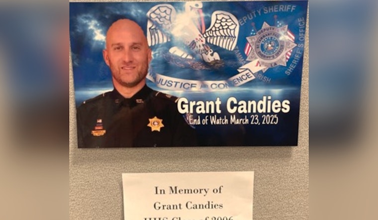 St. Tammany Salutes Fallen Sgt. Grant Candies One Year After I‑10 Tragedy