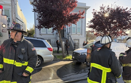 Stairwell Fire Shuts Down Bayview’s Jerrold Ave Block