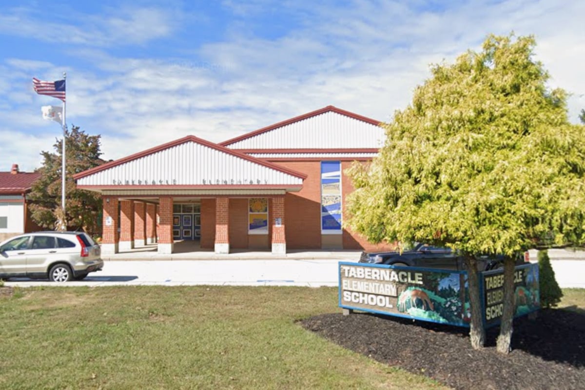 State Police At Tabernacle Schools During Shelter In Place