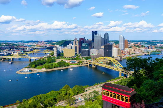 Steel City Wakes to Flurries, Ends Day in Sunshine