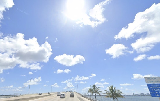 Sticky Skies, Rough Surf As East Winds Whip Miami