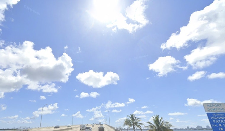 Sticky Skies, Rough Surf As East Winds Whip Miami