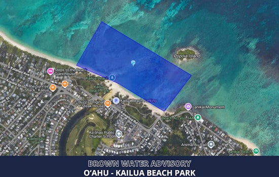 Storm Runoff Turns Kailua Surf Brown, Puts Beach On Timeout