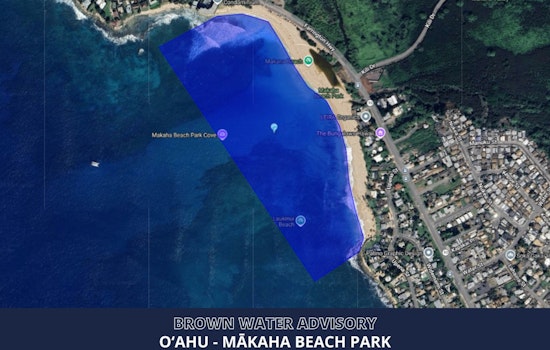 Storms Turn Makaha Surf Brown, Locals Told To Stay Out
