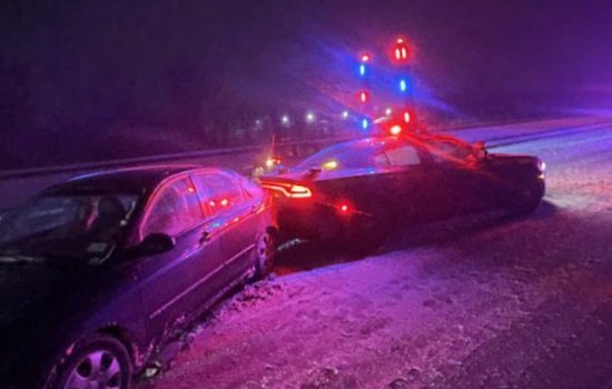 Suburban Slams Cruiser, Trooper Hit In Mamaroneck Thruway Stop