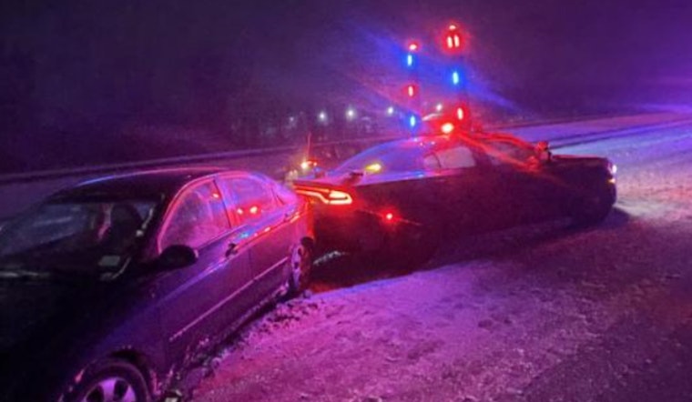 Suburban Slams Cruiser, Trooper Hit In Mamaroneck Thruway Stop