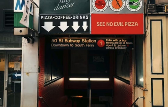 Subway Punk Pizzeria Surfaces With Giant Slices in the Village
