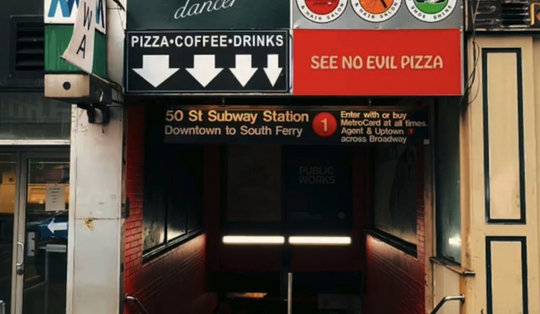 Subway Punk Pizzeria Surfaces With Giant Slices in the Village