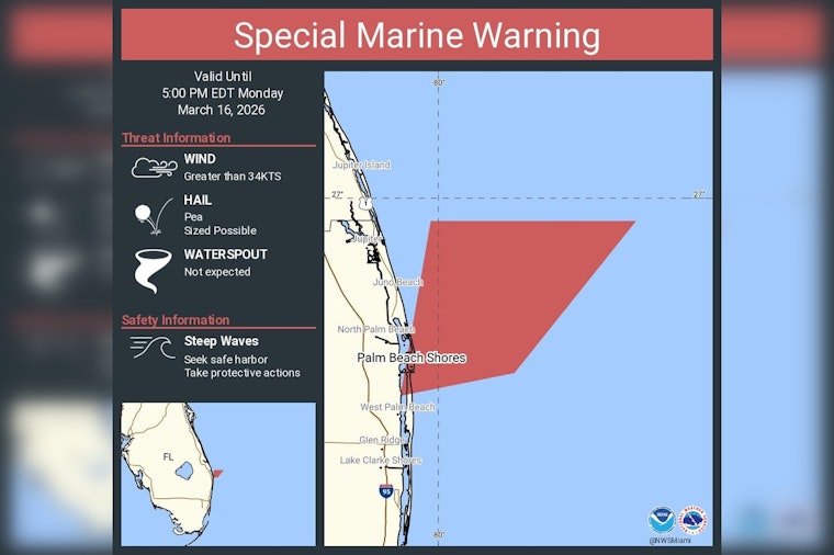 Sudden Storms Turn Waters From Jupiter To Deerfield Beach Into Danger Zone