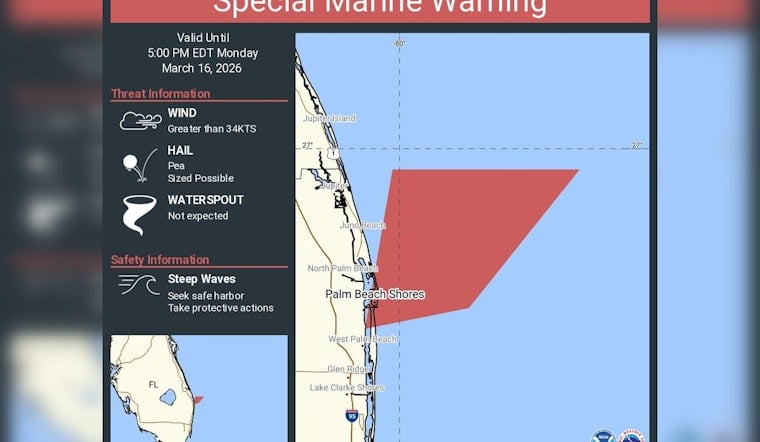 Sudden Storms Turn Waters From Jupiter To Deerfield Beach Into Danger Zone