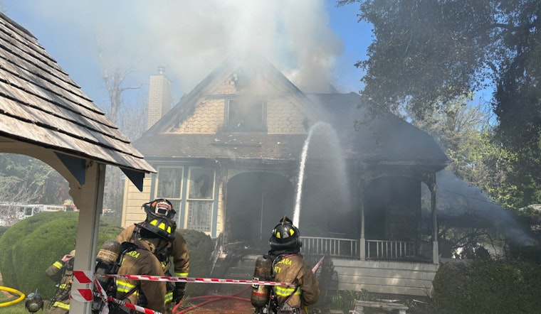 Sunday Night Inferno Guts Los Gatos Home, Family Of Three Displaced
