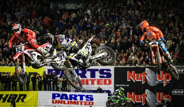 Supercross Roars Back To Cleveland As Monster Energy Takes Over Huntington Bank Field