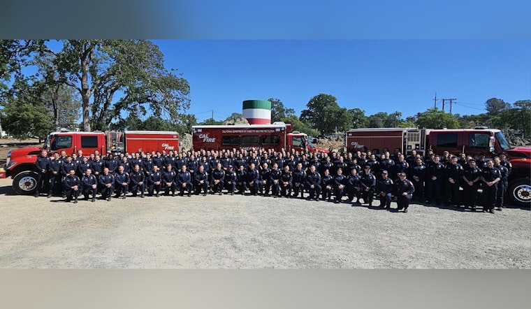 Sutter Creek Turns Out as 140 New CAL FIRE Recruits Get Their Badges